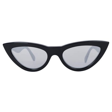 celine cl 40019 ı black grey sunglasses|CELINE Acetate Cat Eye Sunglasses CL40019I Black.